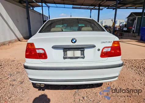 2000 BMW 323 I из США, поврежденный, VIN WBAAM3341YFP80007